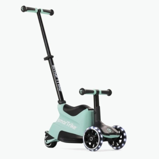 SmarTrike Scooter – 4v1 Xtend Scooter + Ride-on Soft Green