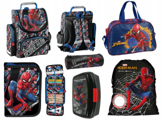 Aktovka, školská taška - Spider-Man Spiderman SchoolBag ceruzky Puzdro