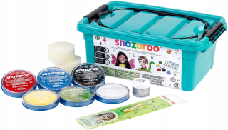 Farby na tvár Snazaroo 6 ks x 18 ml