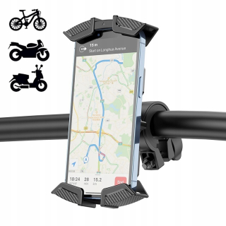 Borofónový držiak na bicykel Držiak na bicykel, skúter, účel použitia: telefón