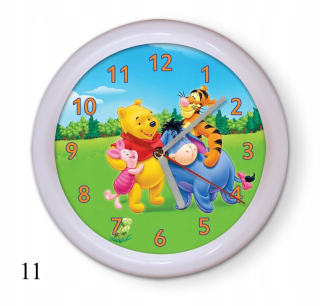 Hodiny do detskej izby - Nástenné hodiny Winnie Pú pre deti na dar