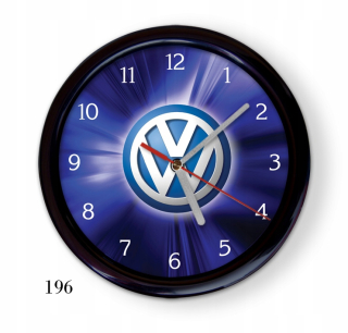 Hodiny do detskej izby - Nástenné hodiny Volkswagen Ferrari Porsche Hyundai