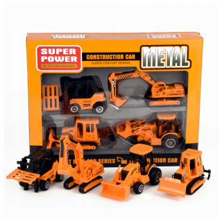 Detský báger - Set Stavebné stroje Bager Metal
