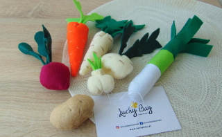 Sada rastlinnej potravy Felt kuchyni Lucky Bay