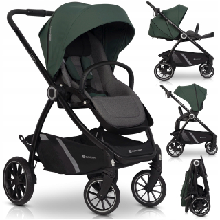 ĽAHKÝ CROX PARTNER, DIVERZITEĽNÉ SEDADLO, PREDNÁ CHRBTA, VEĽKÉ KOLESÁ 0-22KG
