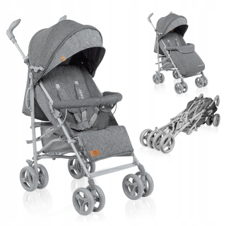 Kočík Lionelo Irma Dark Grey