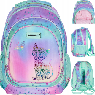 Viackomorový školský batoh Head 502022143 Kitty Ombre 20 l