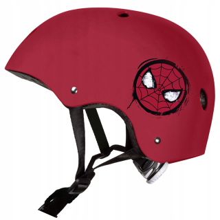 ŠPORTOVÁ PRILBA PRE DETI NA CYKLISTICKÉ VALCE SPIDERMAN