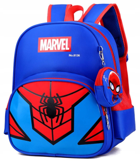 Viackomorový školský batoh Spiderman Jelly Pens Multicolor