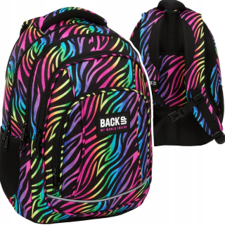 Viackomorový školský batoh Backup Multicolor 26 rokov
