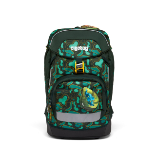 Ergobag jednokomorový školský batoh Odtiene hnedej a béžovej, Odtiene zelenej, Odtiene žltej a zlatej 20 l
