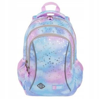 ST.RIGHT viackomorový školský batoh Shades of blue, Shades of pink, Multicolor 20 l