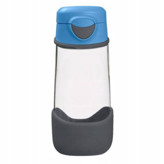 B.Box Blue Slate tritanová fľaša 450 ml modro-šedá