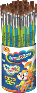 Bambino zmiešané štetce