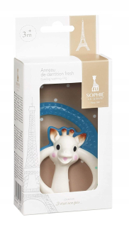 Hrkálkové hryzátko Sophie la girafe, gumené, viacfarebné