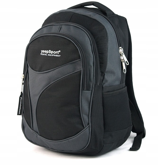 Školský batoh - Yeepsport S104 Black and Graphite School Batoh