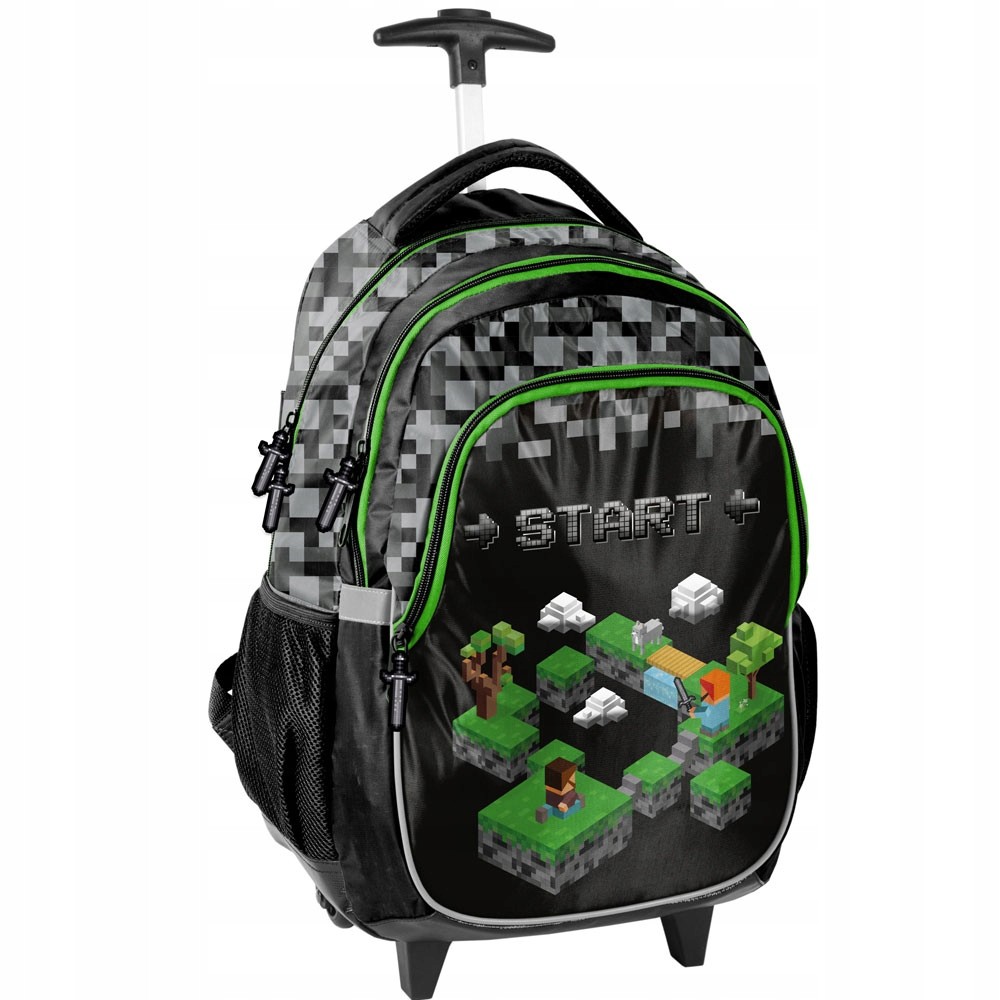 Školský batoh na kolieskach Trolley Minecraft z novej kolekcie PASO