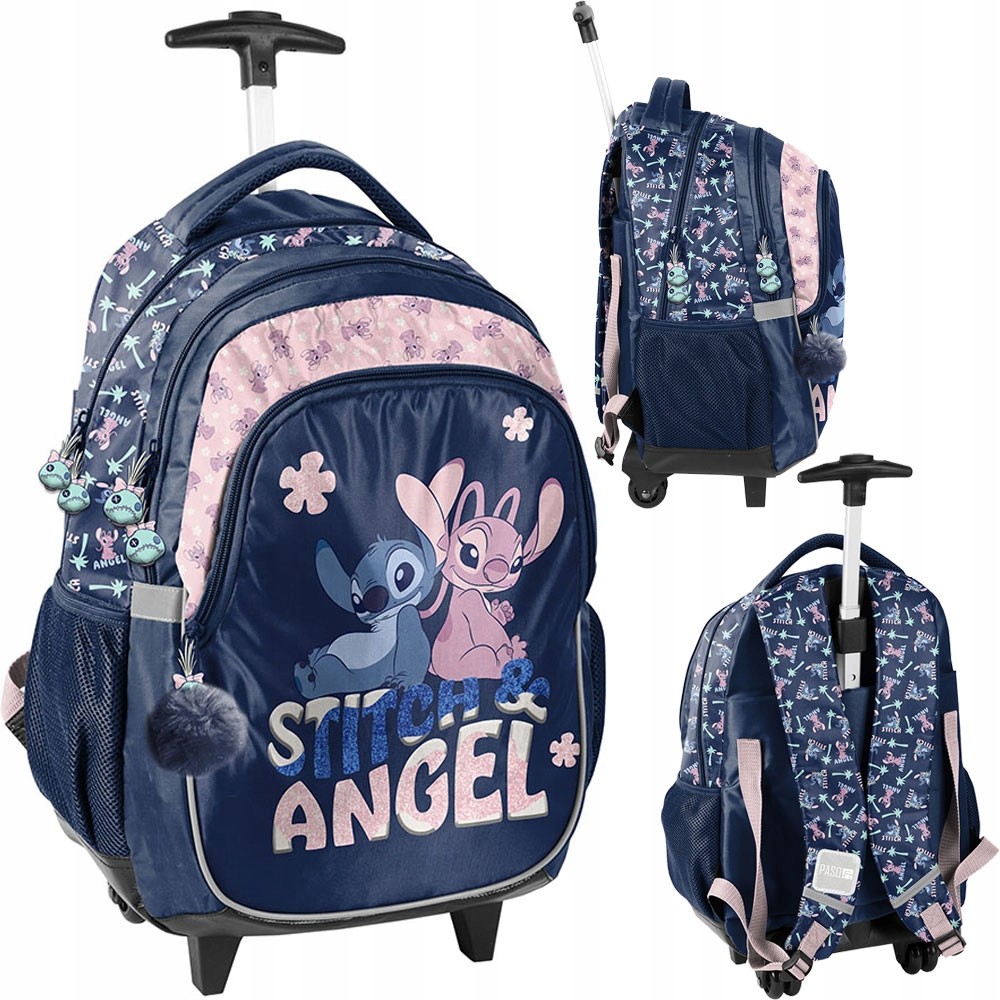 Paso Školský Batoh na Kolesách Stitch And Angel