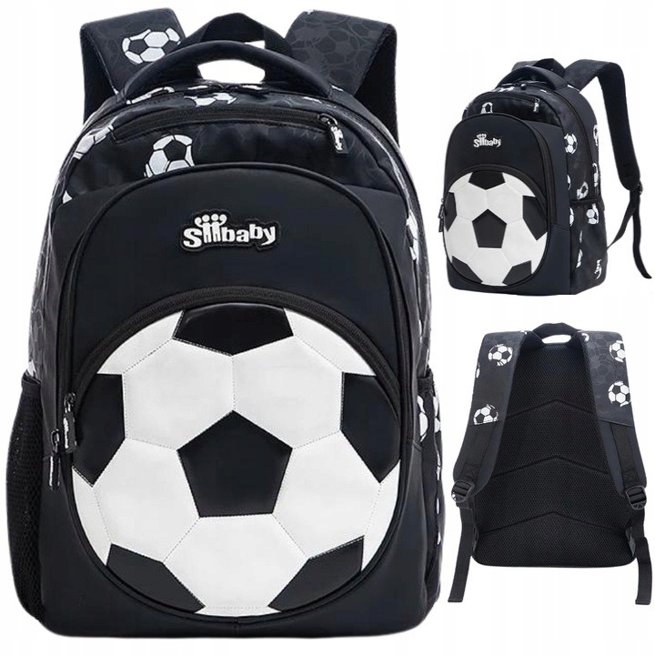 Školský batoh pre chlapca s futbalovým motívom - vodeodolný a praktický