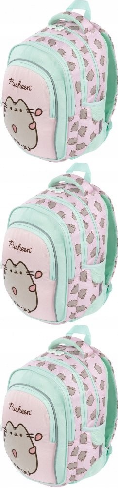 Školský batoh Pusheen Pink s 4 priehradkami, 22 l