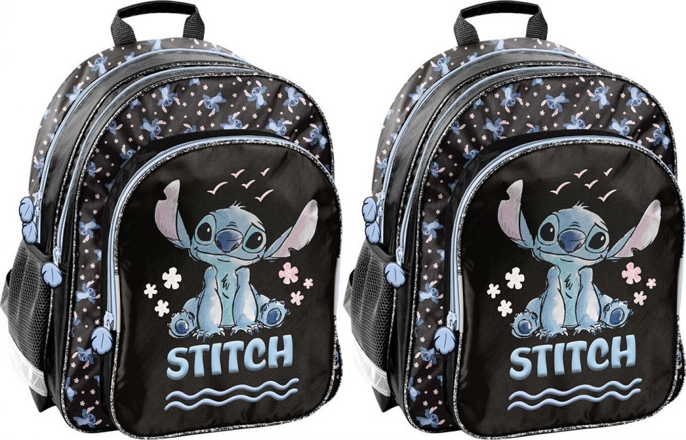 2x Školský batoh Stitch Paso, dvojkomorový, 38x29x16cm