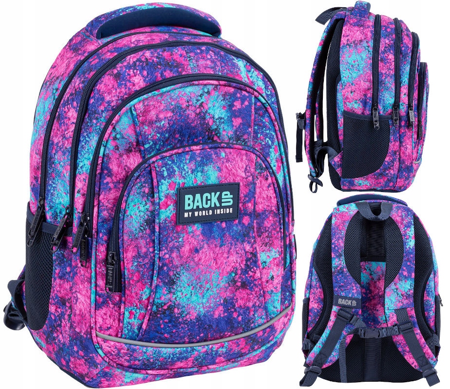 Veľký študentský batoh s kapacitou 26L a mnohými vreckami