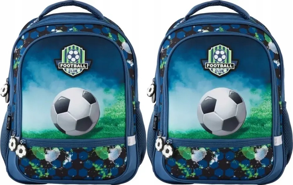 Školský batoh PASO FOOTBALL pre 1.-3. triedu s dvoma komorami