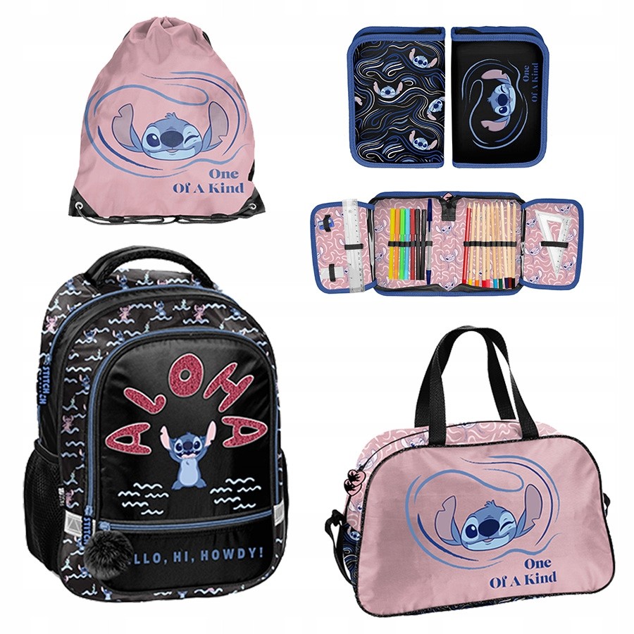 Kompletný školský set Paso Stitch pre mladých fanúšikov Disney