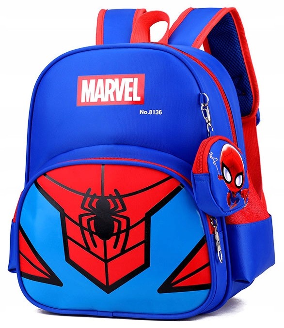 Školský Batoh Spiderman s Peňaženkou pre Predškolákov