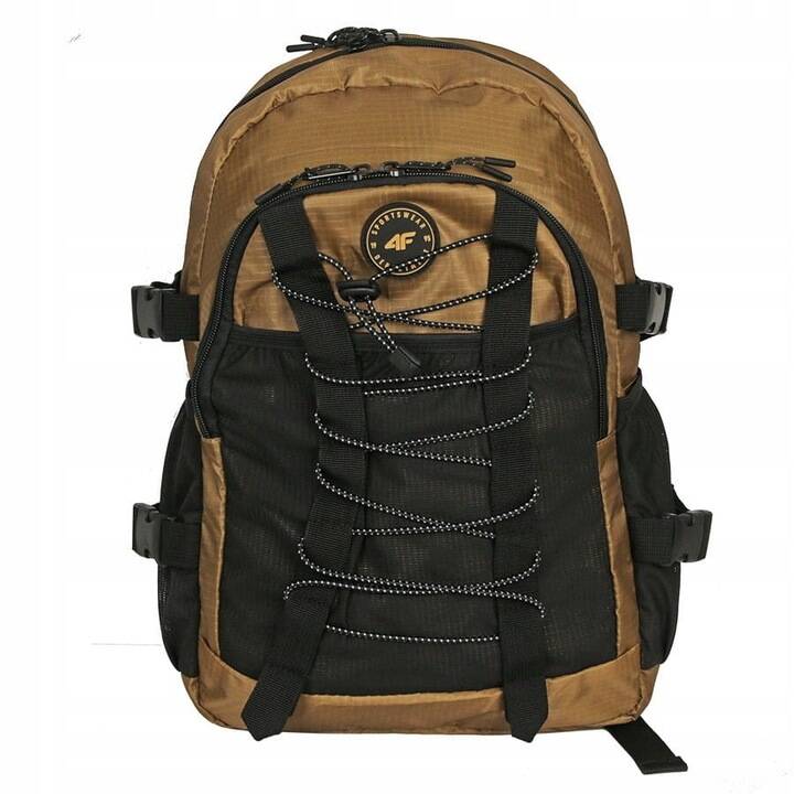 Detský turistický batoh 4F SS23-ABACU128, hnedý, 12L