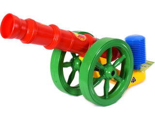 Detská zbraň - Canon Set s kladivom s guľôčkami 65cm !! NT